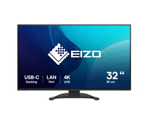 EIZO FlexScan EV3240X-BK computer monitor 80 cm (31.5") 3840 x 2160 pixels 4K Ultra HD LCD Black