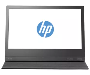 HP U160 computer monitor 39.6 cm (15.6") 1366 x 768 pixels LED Black