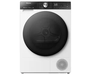 Hisense DH5S102BW būgninis džiovintuvas Pastatomi Pakraunama per priekį 10 kg A+++ Balta