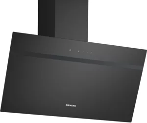 Siemens iQ100 LC85KDK60 cooker hood Wall-mounted Black 430 m³/h A