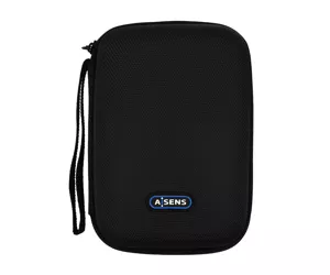 AISENS ASBG-003-BK cieto disku uzglabāšanas soma Soma-aploksne Oxford Melns