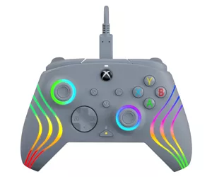 PDP Afterglow Wave Grey USB Joystick Analogue / Digital PC, Xbox One, Xbox Series S, Xbox Series X