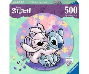 Ravensburger Disney Stitch Dėlionė 500 vnt Animaciniai filmai