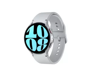 Samsung Galaxy Watch6 Watch6 3,81 cm (1.5") OLED-ekraan 44 mm Digitaalne 480 x 480 pikslit Puutetundlik ekraan Hõbe WiFi GPS (satelliit)