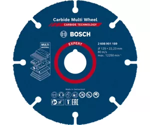 Bosch 2 608 901 189 šlifuojamasis rotacinis įrankis / eksploatacinė šlifavimo medžiaga Plastikas, Medis Pjovimo diskas