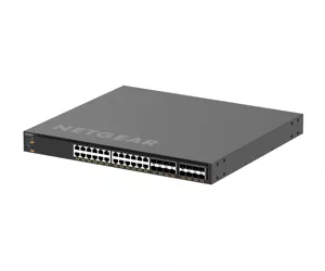 NETGEAR M4350-24X8F8V Управляемый L3 10G Ethernet (100/1000/10000) Питание по Ethernet (PoE) 1U Черный