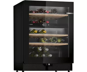 Bosch Serie 6 KWK16ABGB wine cooler Compressor wine cooler Freestanding Black 44 bottle(s)