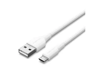 Vention CTIWH USB-kaabel 2 m USB 2.0 USB A Micro-USB B Valge