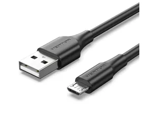 Vention CTIBH USB kabelis 2 m USB 2.0 USB A Micro-USB B Melns
