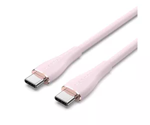 Vention TAWPG USB kabelis 1,5 m USB 2.0 USB C Rozā