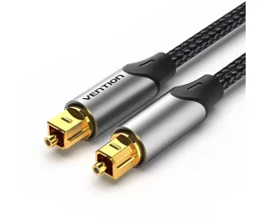 Vention BAVHI garso kabelis 3 m TOSLINK Aliuminis, Pilka