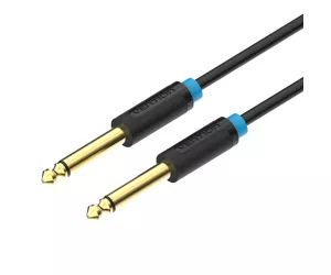 Vention 6.35mm TS Male to Male Audio Cable 3M Black
