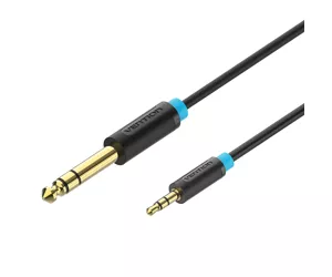 Vention BABBI audiokaabel 3 m 3.5mm 6.35mm Must