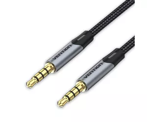 Vention BAQHG garso kabelis 1,5 m 3.5mm TRRS Pilka