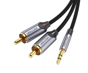 Vention BCNBH audiokaabel 2 m 3.5mm TRRS 2 x RCA Hall