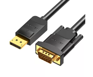 Vention DP to VGA Cable 1.5M Black