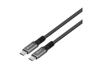 CoolBox COO-CAB-UC-240W USB cable 1.2 m USB 3.2 Gen 2 (3.1 Gen 2) USB C Grey