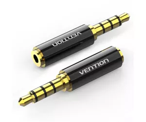 Vention BFBB0 kabelių lizdinio / kištukinio jungčių tipo keitiklis 3.5 mm 2,5 mm Juoda
