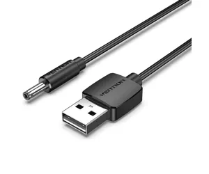 Vention CEXBF toitekaabel Must 1 m USB A DC 3.5mm