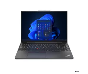 Lenovo ThinkPad E16 Laptop 40.6 cm (16") WUXGA AMD Ryzen™ 5 7530U 16 GB DDR4-SDRAM 512 GB SSD Wi-Fi 6 (802.11ax) Windows 11 Pro Black