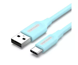 Vention COKSG USB kabelis 1,5 m USB 2.0 USB A USB C Zils