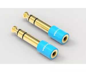 Vention VAB-S01-L гендерный адаптер 6.5 mm 3,5 мм Синий