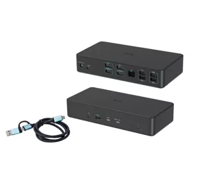 i-tec USB 3.0 / USB-C / Thunderbolt 3 Professional Dual 4K Display Docking Station Generation 2 + Power Delivery 100W