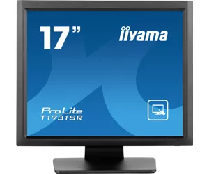 iiyama ProLite T1731SR-B1S PC lamekuvar 43,2 cm (17") 1280 x 1024 pikslit SXGA LCD Puutetundlik ekraan Must