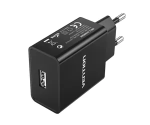 Vention WML-CH07-EU-B зарядное устройство для мобильных устройств Универсальная Черный Кабель переменного тока Для помещений