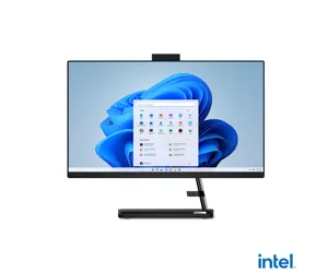 Lenovo IdeaCentre 3 Intel® Core™ i3 60.5 cm (23.8") 1920 x 1080 pixels 8 GB DDR4-SDRAM 512 GB SSD All-in-One PC Windows 11 Home Wi-Fi 6 (802.11ax) Black