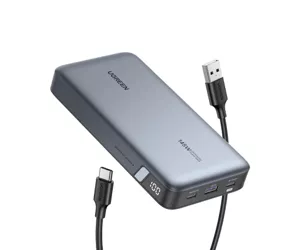 Ugreen 90597A внешний аккумулятор 25000 mAh Серый
