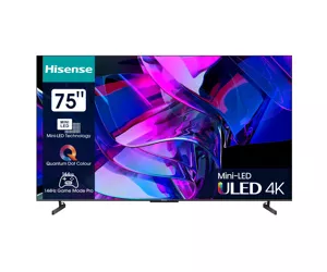 Hisense U7KQ 75U7KQ televizors 190,5 cm (75") 4K Ultra HD Viedtelevizors Wi-Fi Antracīts