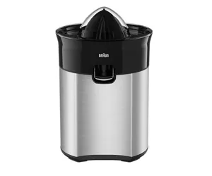 Braun CJ5050 BK elektrinė citrusinių vaisių sulčiaspaudė 60 W Juoda, Metalinis