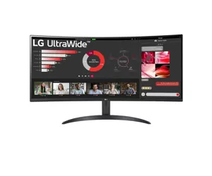 LG 34WR50QC-B.AEU kompiuterio monitorius 86,4 cm (34") 3440 x 1440 pikseliai UltraWide Quad HD LCD Juoda