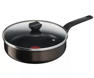 Tefal B5553233 saucepan Round Black, Stainless steel