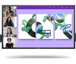DELL P5524QT Interaktyvus plokščias pultas 139,7 cm (55") LCD 350 cd/m² 4K Ultra HD Juoda Lietimui jautrus ekranas