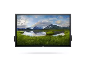 DELL P6524QT Interaktyvus plokščias pultas 163,9 cm (64.5") LCD 350 cd/m² 4K Ultra HD Juoda Lietimui jautrus ekranas