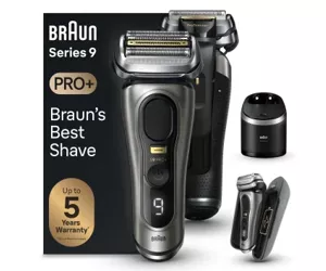 Braun Series 9 Pro+ 9575cc Wet & Dry Сеточная бритва Триммер Металлический