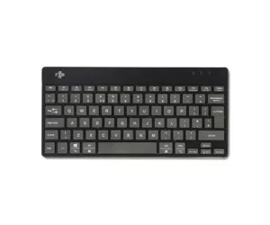 R-Go Tools Compact Break RGOCOUKWLBL tastatūra Bluetooth sistēma QWERTY Britu angļu valoda Melns