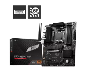 MSI PRO B650-S WIFI материнская плата AMD B650 Socket AM5 ATX