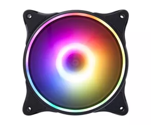 Hiditec N18 ARGB Computer case Fan 12 cm Black