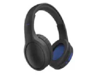 Hama 00184160 Ausinės be mikrofono ir ausinės su mikrofonu Laisvų rankų įranga Vielinis ir Bevielis Su lankeliu Skambučiai / muzika C tipo USB Bluetooth Juoda, Mėlyna
