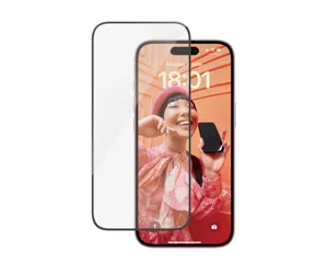 PanzerGlass ® Displayschutz iPhone 15 | Ultra-Wide Fit m. EasyAligner