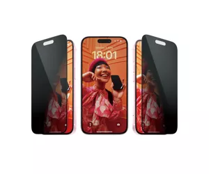 PanzerGlass ® Privacy Screen Protector iPhone 15 | Ultra-Wide Fit w. EasyAligner