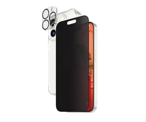 PanzerGlass Privacy 3-in-1-Pack iPhone 2023 6.1 Pro Caurspīdīgs ekrāna aizsargs Apple 1 pcs