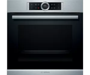 Bosch Serie 8 HBG6751S1S oven 71 L 3600 W A+ Black, Stainless steel