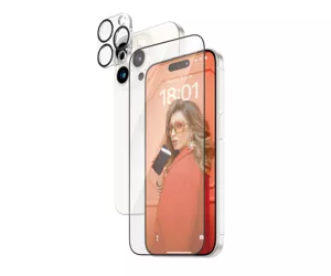 PanzerGlass ® 2-in-1 Pack iPhone 15 Pro | Ultra-Wide Fit w. EasyAligner