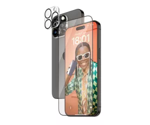 PanzerGlass B1137+2812 Mobilā tālruņa ekrāna un aizmugures aizsargs Caurspīdīgs ekrāna aizsargs Apple 1 pcs