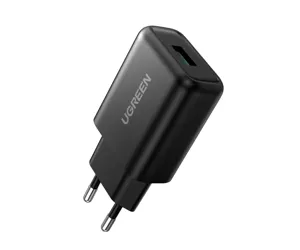 Ugreen 70273 зарядное устройство для мобильных устройств Смартфон Черный USB Быстрая зарядка Для помещений