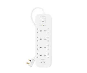 Belkin Connect Balta 8 AC išvestis(ys / čių) 2 m
